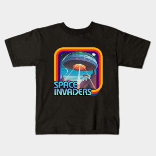 80s retro videogame Kids T-Shirt